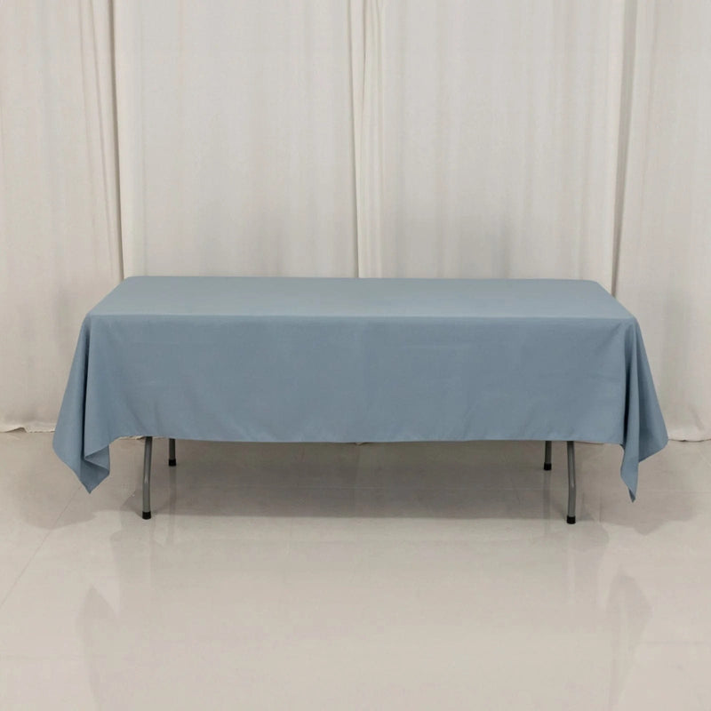 60x102" Premium Polyester Rectangular Tablecloth Wedding Table Linens