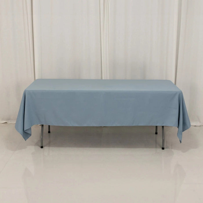 60x102" Premium Polyester Rectangular Tablecloth Wedding Table Linens