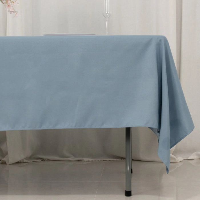 60x102" Premium Polyester Rectangular Tablecloth Wedding Table Linens