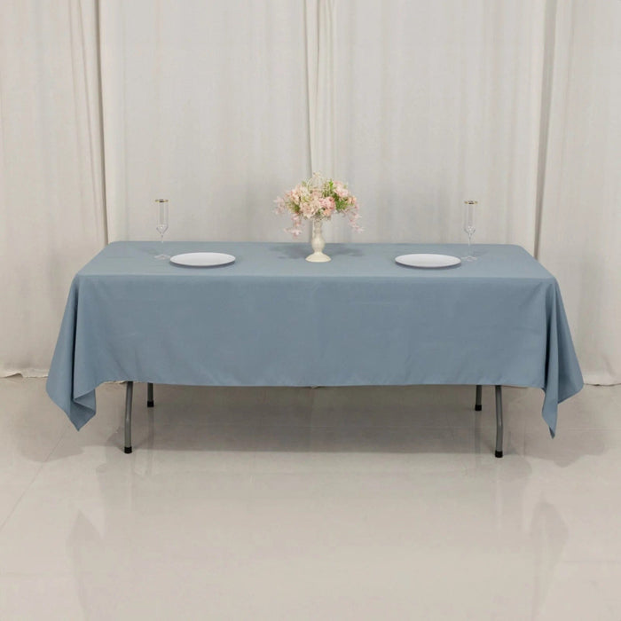 60x102" Premium Polyester Rectangular Tablecloth Wedding Table Linens