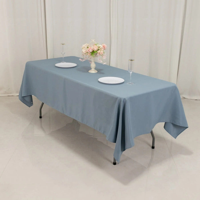 60x102" Premium Polyester Rectangular Tablecloth Wedding Table Linens