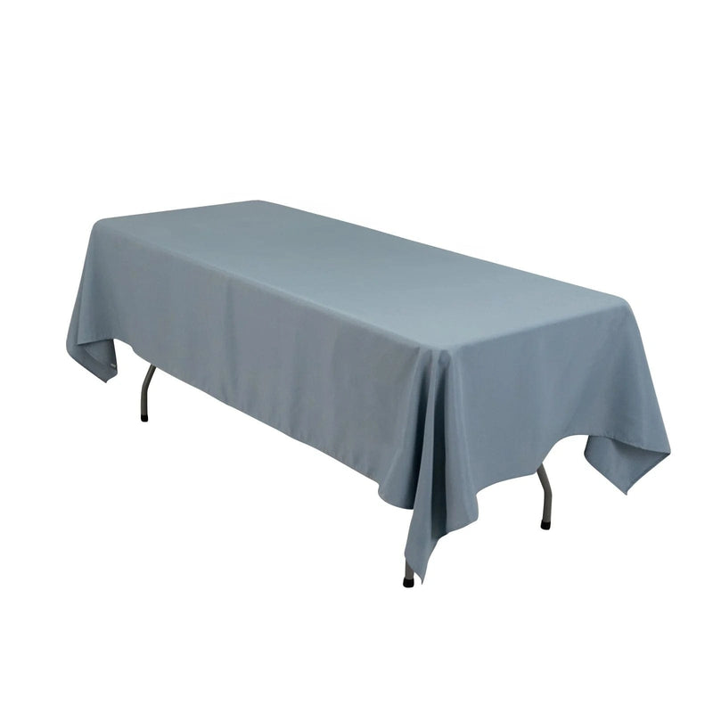 60x102" Premium Polyester Rectangular Tablecloth Wedding Table Linens