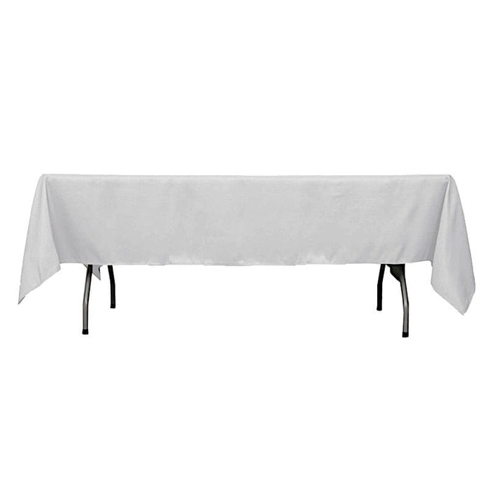 60x102" Premium Polyester Rectangular Tablecloth Wedding Table Linens