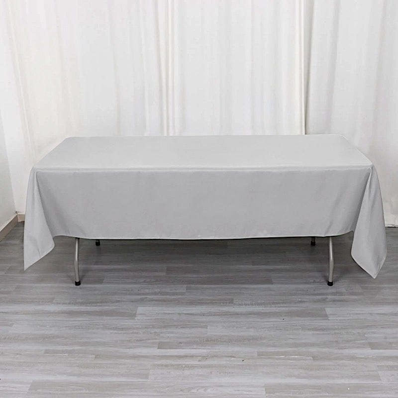 60x102" Premium Polyester Rectangular Tablecloth Wedding Table Linens