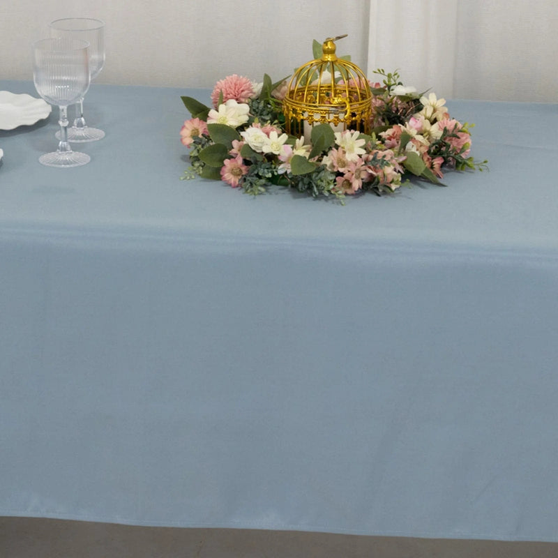 60" x 126" Premium Polyester Rectangular Tablecloth
