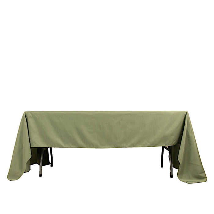 60" x 126" Premium Polyester Rectangular Tablecloth