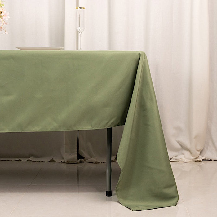 60" x 126" Premium Polyester Rectangular Tablecloth