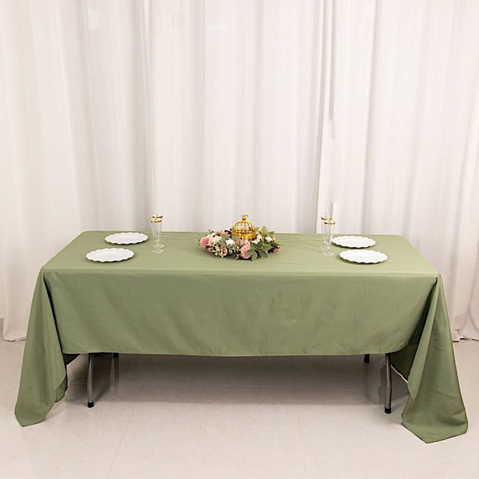 60" x 126" Premium Polyester Rectangular Tablecloth