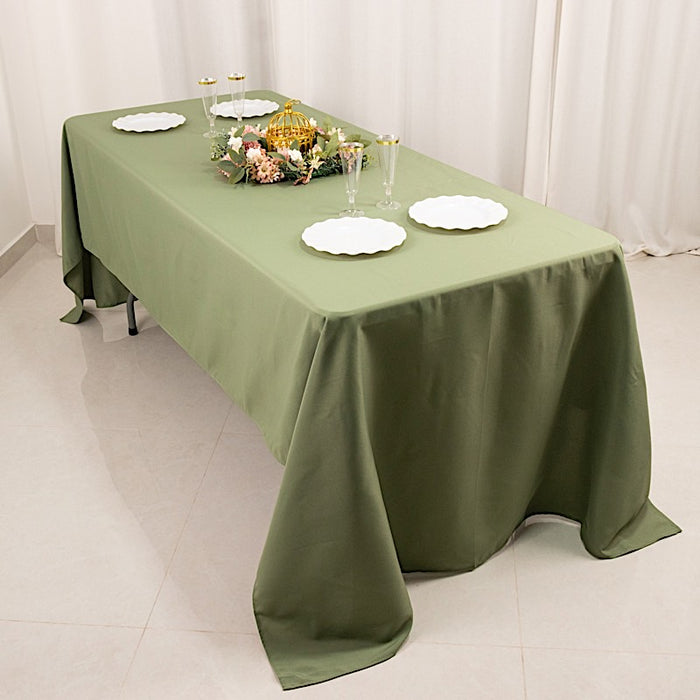 60" x 126" Premium Polyester Rectangular Tablecloth