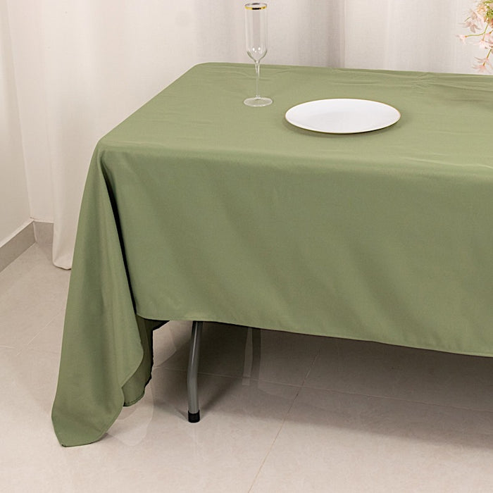 60" x 126" Premium Polyester Rectangular Tablecloth