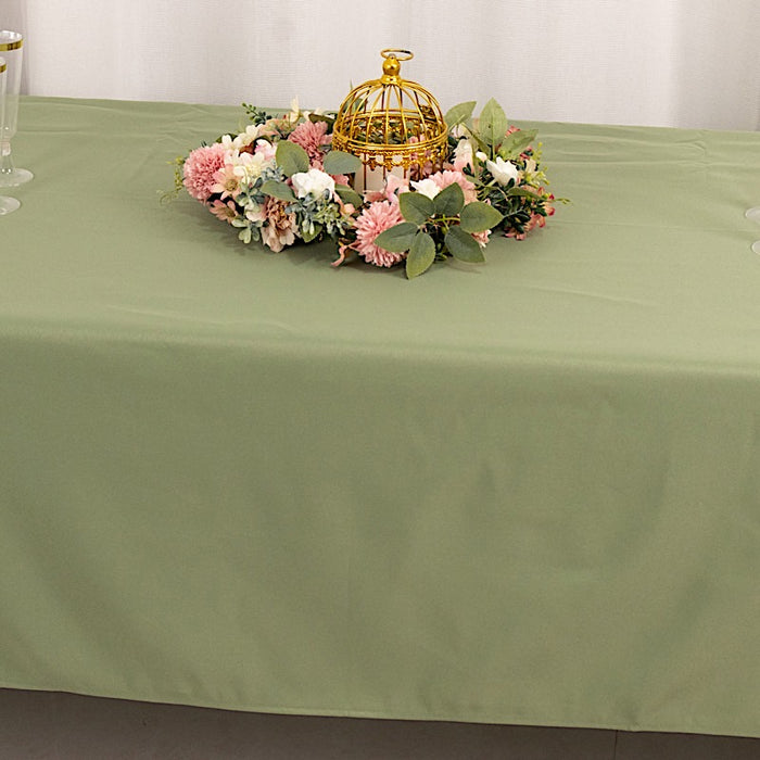 60" x 126" Premium Polyester Rectangular Tablecloth