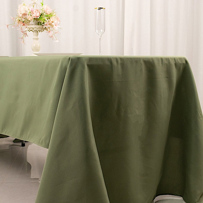 60" x 126" Premium Polyester Rectangular Tablecloth