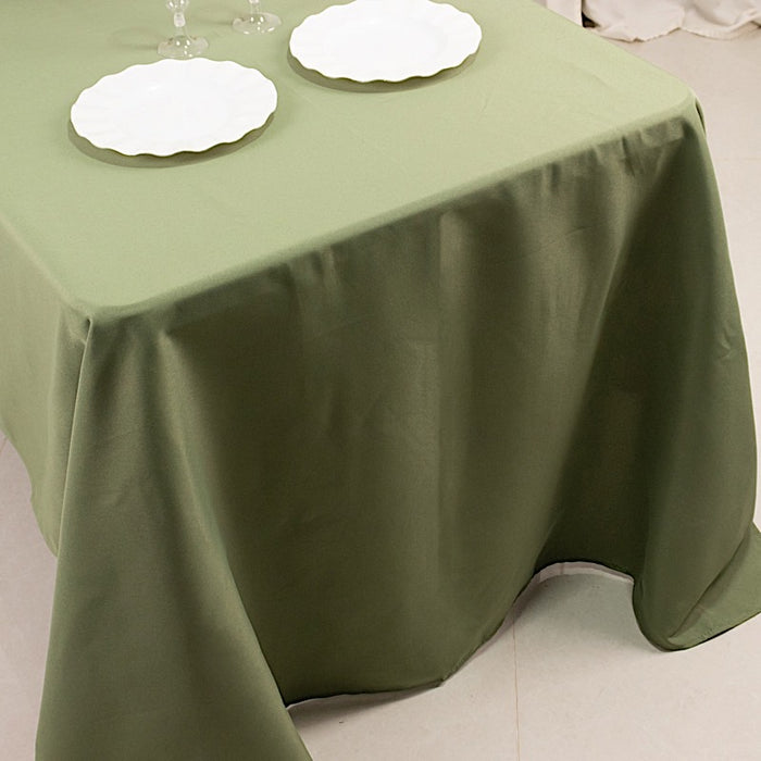 60" x 126" Premium Polyester Rectangular Tablecloth