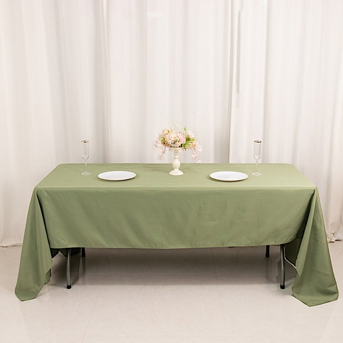 60" x 126" Premium Polyester Rectangular Tablecloth