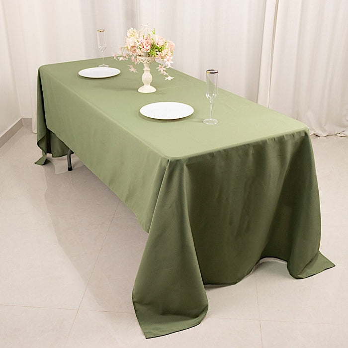 60" x 126" Premium Polyester Rectangular Tablecloth