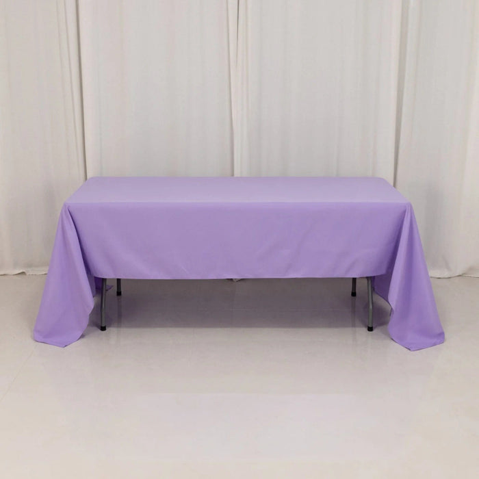 60" x 126" Premium Polyester Rectangular Tablecloth