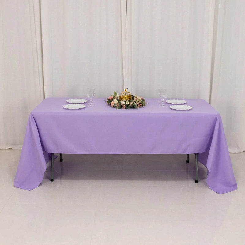60" x 126" Premium Polyester Rectangular Tablecloth