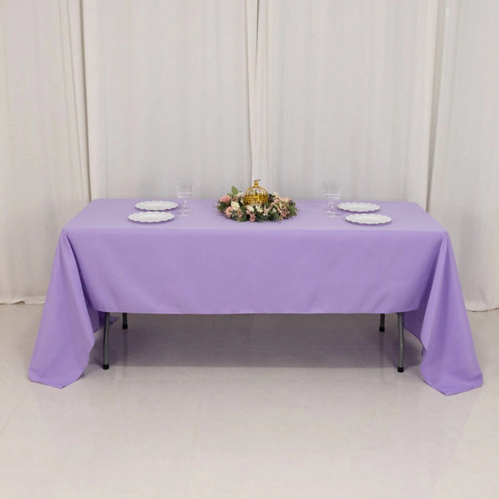 60" x 126" Premium Polyester Rectangular Tablecloth