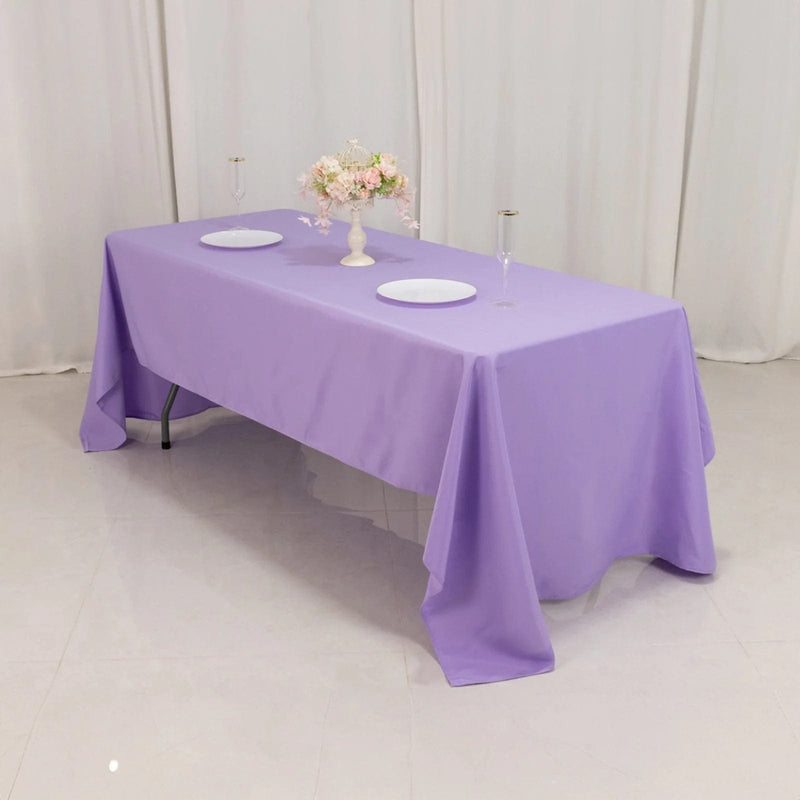 60" x 126" Premium Polyester Rectangular Tablecloth