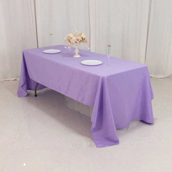 60" x 126" Premium Polyester Rectangular Tablecloth
