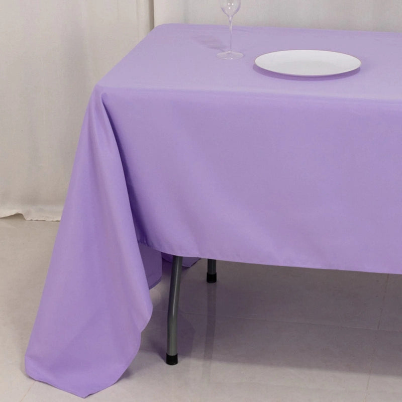 60" x 126" Premium Polyester Rectangular Tablecloth