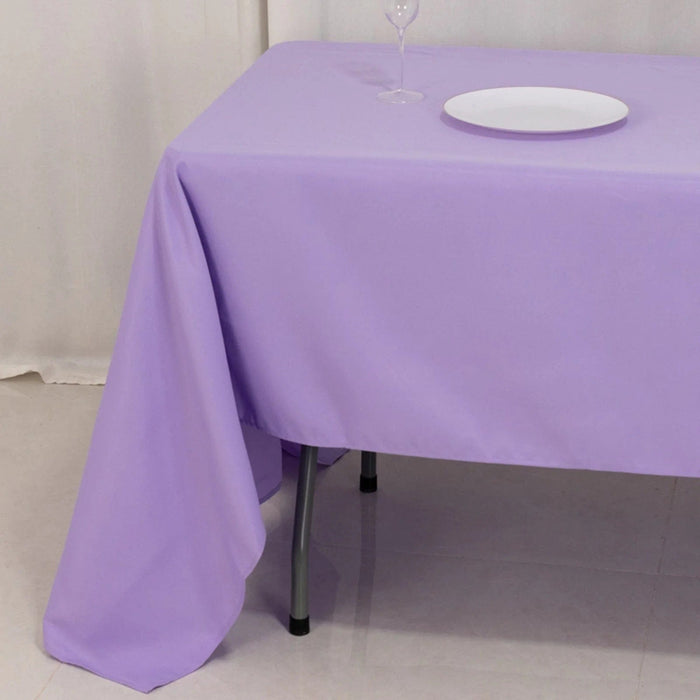 60" x 126" Premium Polyester Rectangular Tablecloth