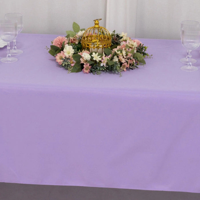 60" x 126" Premium Polyester Rectangular Tablecloth