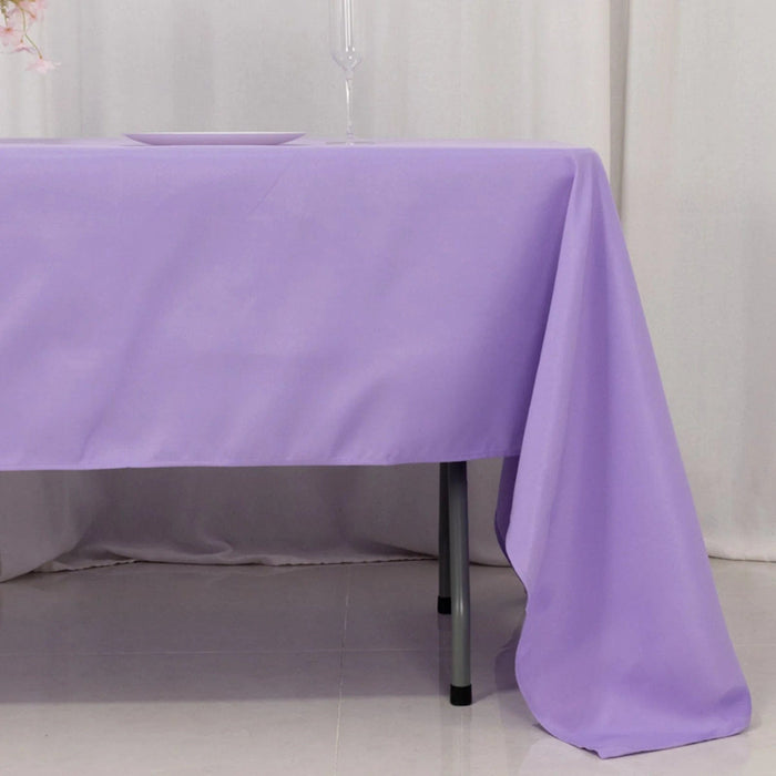 60" x 126" Premium Polyester Rectangular Tablecloth