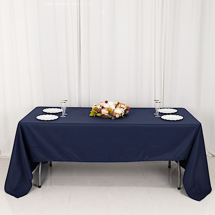 60" x 126" Premium Polyester Rectangular Tablecloth