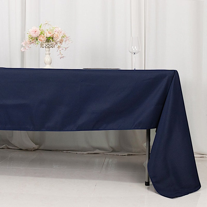 60" x 126" Premium Polyester Rectangular Tablecloth