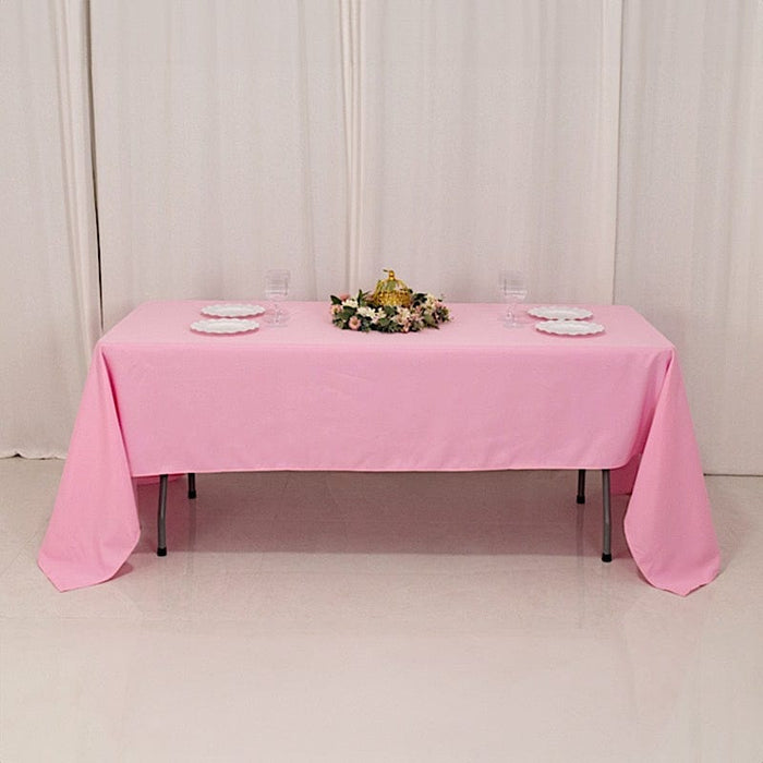 60" x 126" Premium Polyester Rectangular Tablecloth
