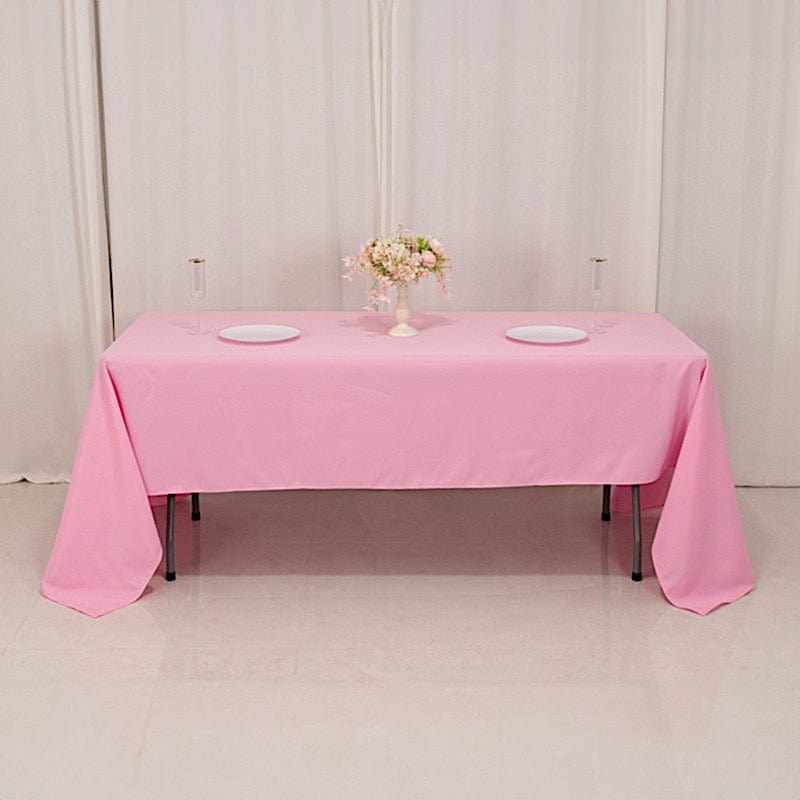 60" x 126" Premium Polyester Rectangular Tablecloth