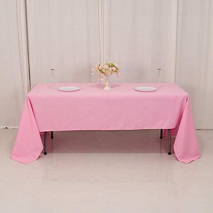 60" x 126" Premium Polyester Rectangular Tablecloth