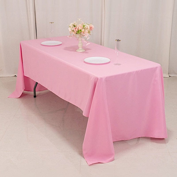 60" x 126" Premium Polyester Rectangular Tablecloth