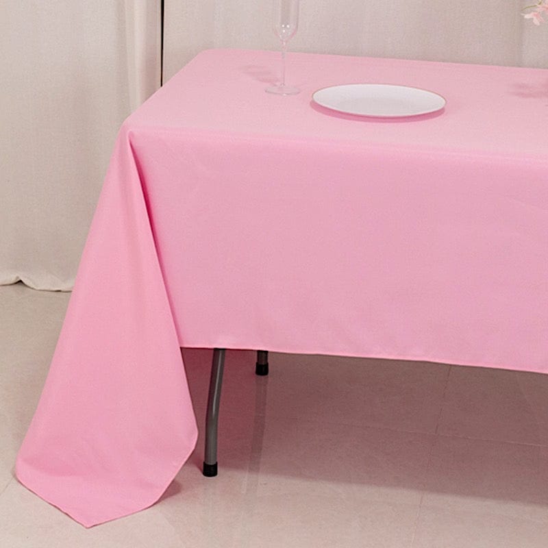 60" x 126" Premium Polyester Rectangular Tablecloth