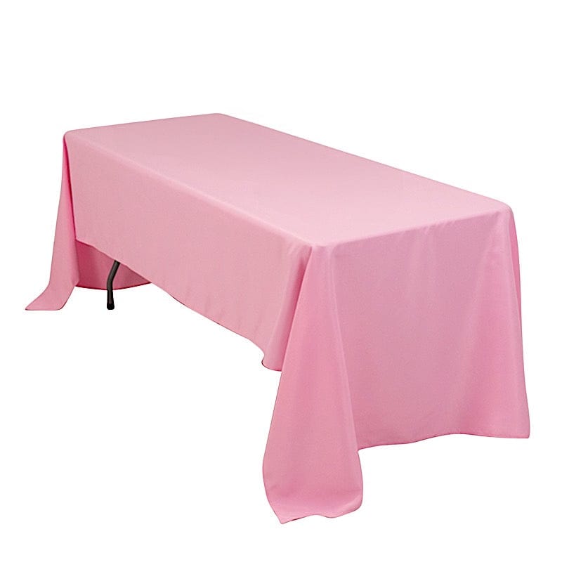60" x 126" Premium Polyester Rectangular Tablecloth