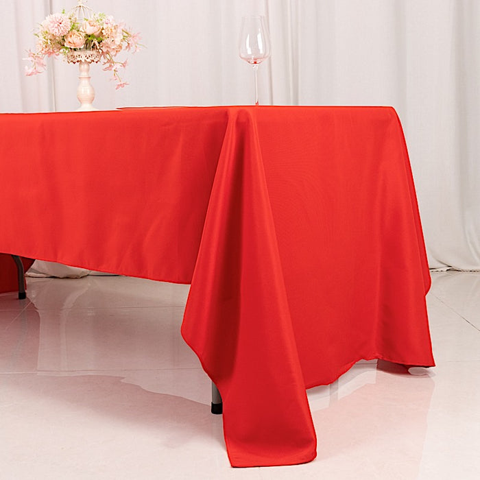 60" x 126" Premium Polyester Rectangular Tablecloth