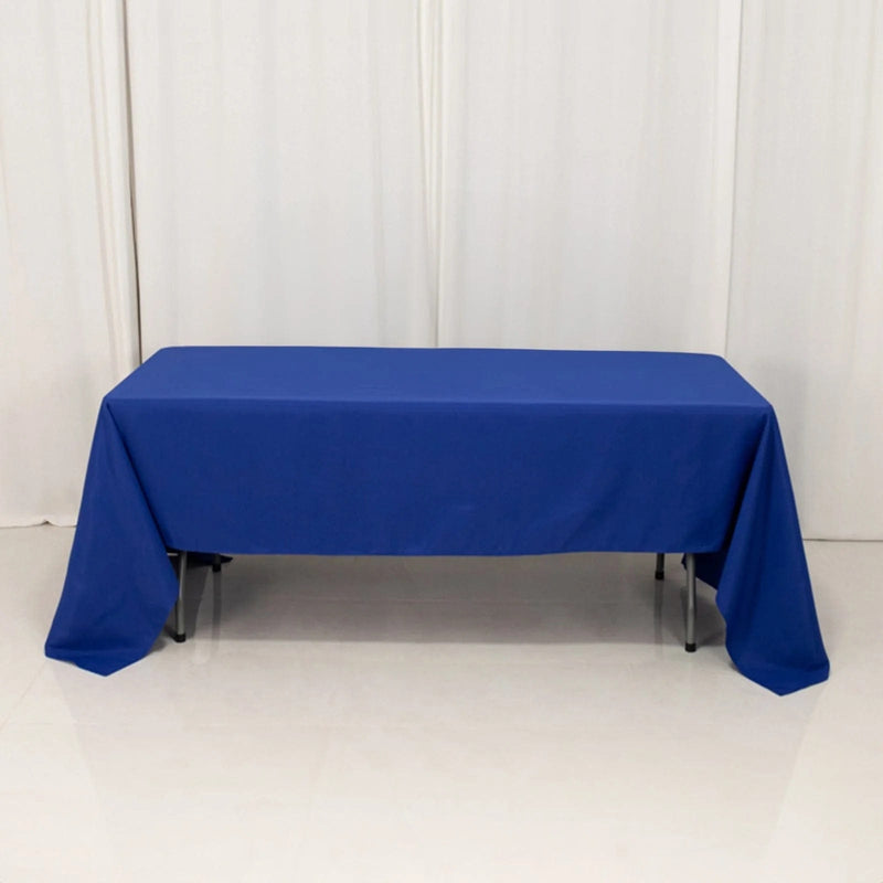 60" x 126" Premium Polyester Rectangular Tablecloth