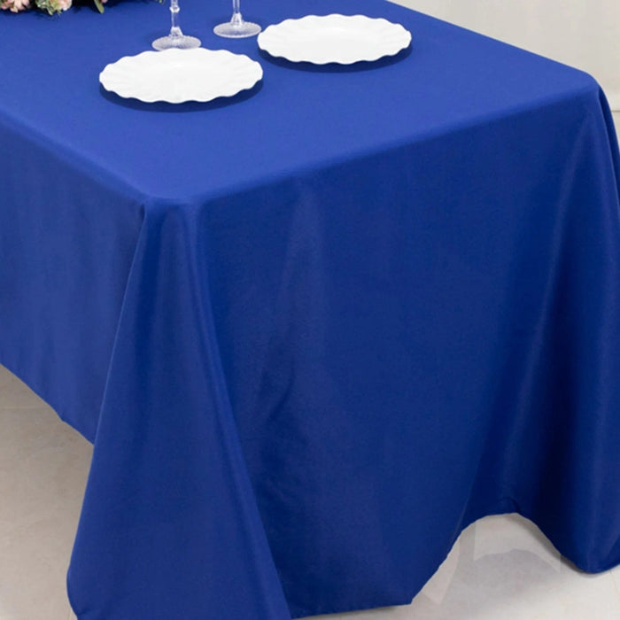 60" x 126" Premium Polyester Rectangular Tablecloth