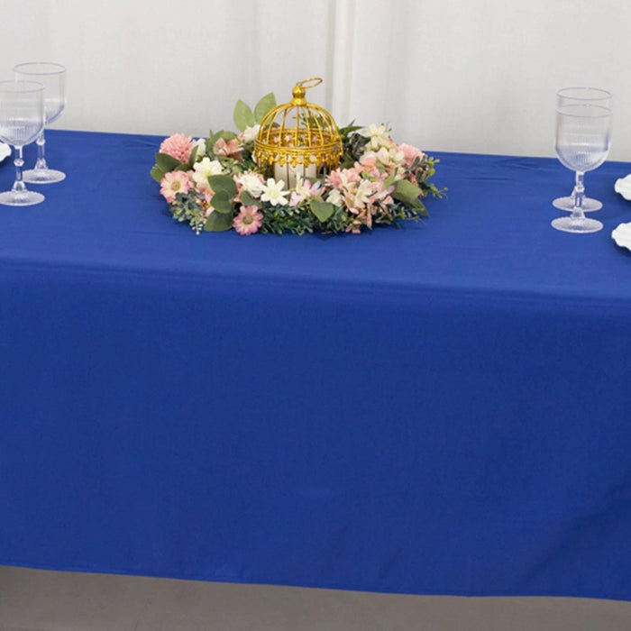 60" x 126" Premium Polyester Rectangular Tablecloth