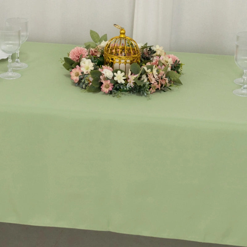 60" x 126" Premium Polyester Rectangular Tablecloth