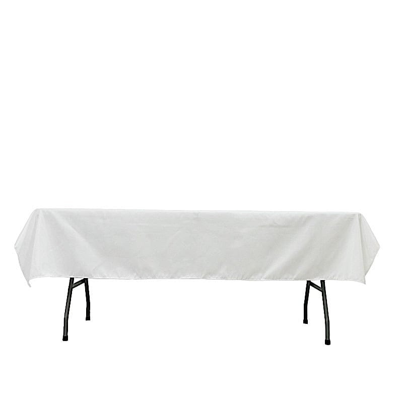 60" x 84" Polyester Rectangular Tablecloth