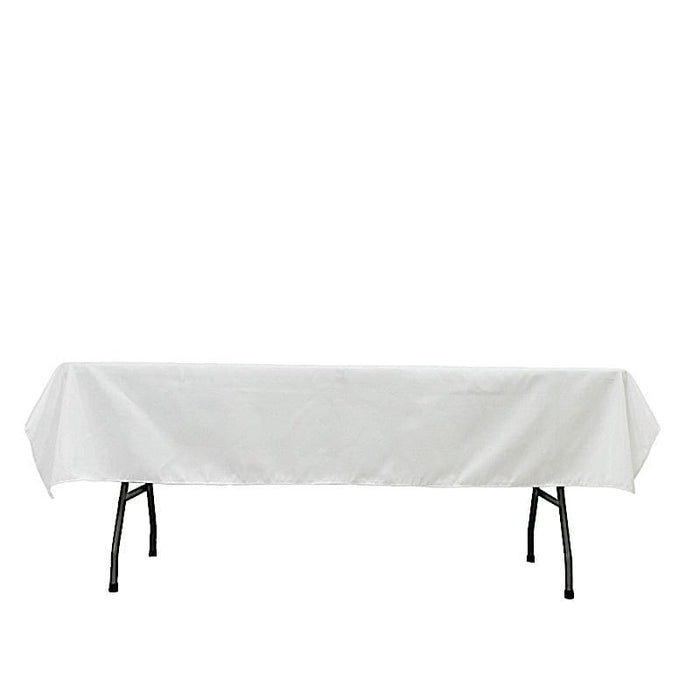 60" x 84" Polyester Rectangular Tablecloth