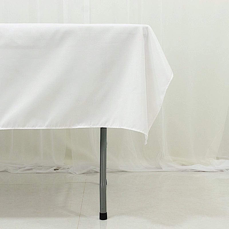 60" x 84" Polyester Rectangular Tablecloth