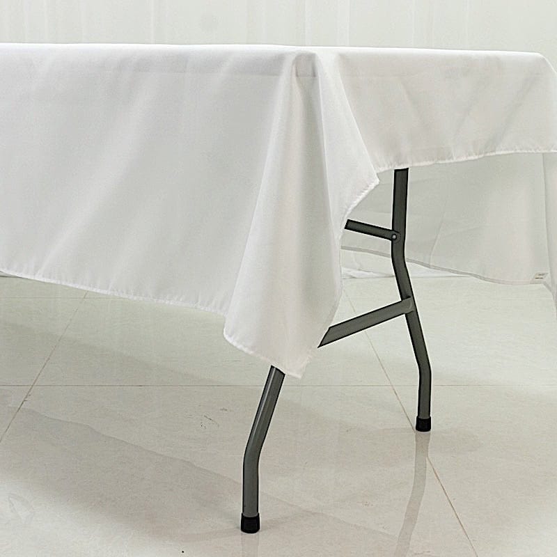 60" x 84" Polyester Rectangular Tablecloth