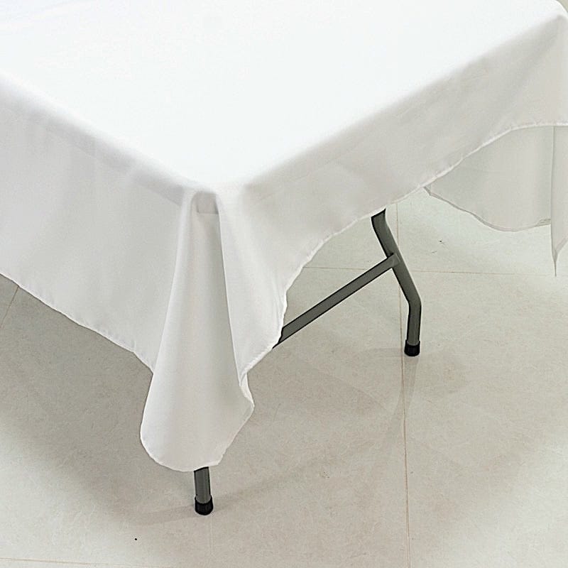 60" x 84" Polyester Rectangular Tablecloth