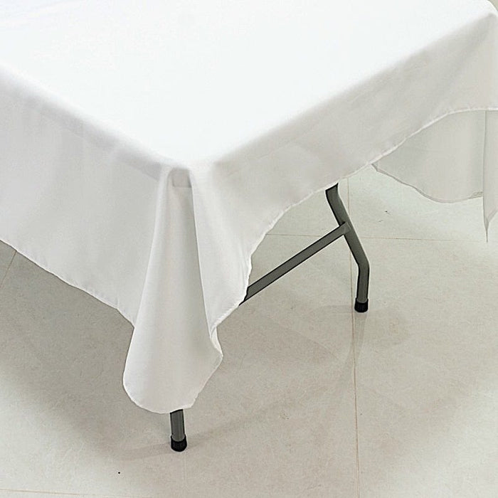 60" x 84" Polyester Rectangular Tablecloth