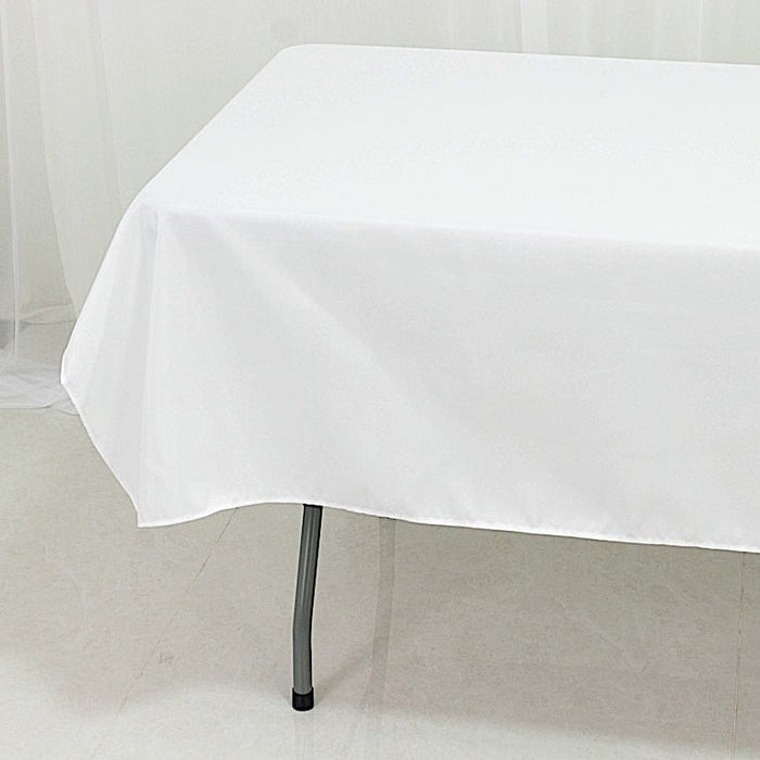 60" x 84" Polyester Rectangular Tablecloth