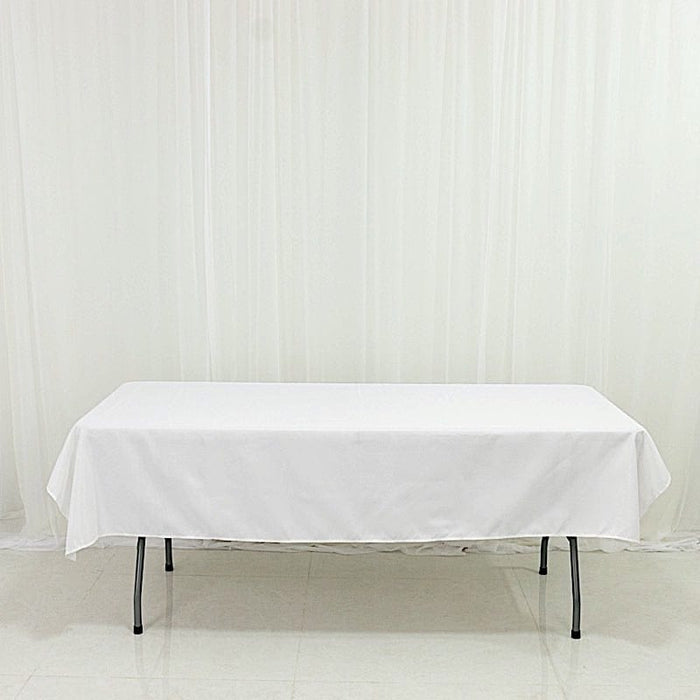 60" x 84" Polyester Rectangular Tablecloth
