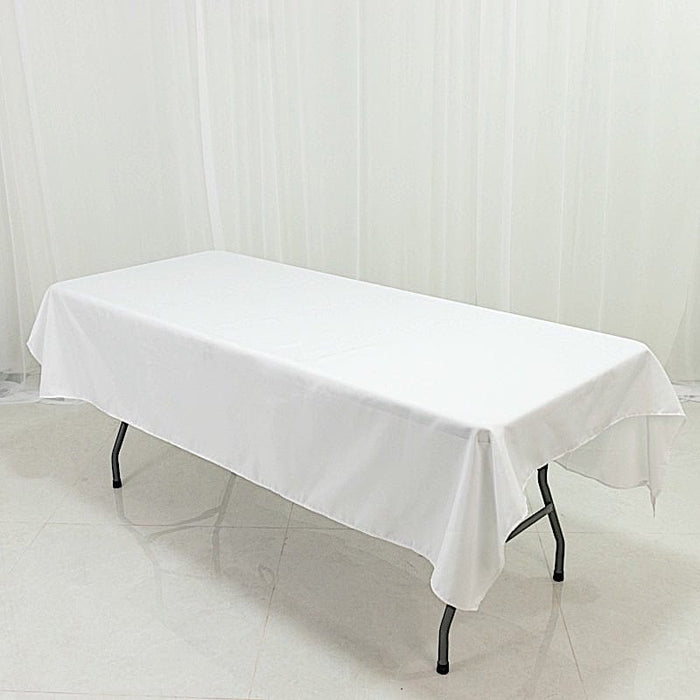 60" x 84" Polyester Rectangular Tablecloth